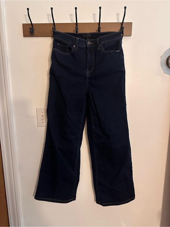 Banana Republic Denim - Banana Republic Dark Navy Wide-Leg Jeans